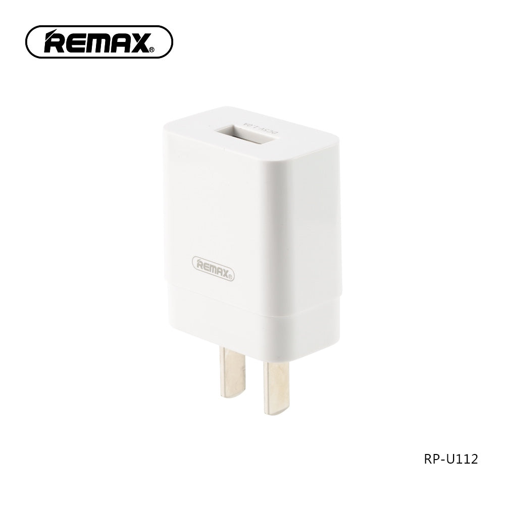 Remax Prime Pro Charger RP-U112 1A single USB port - White