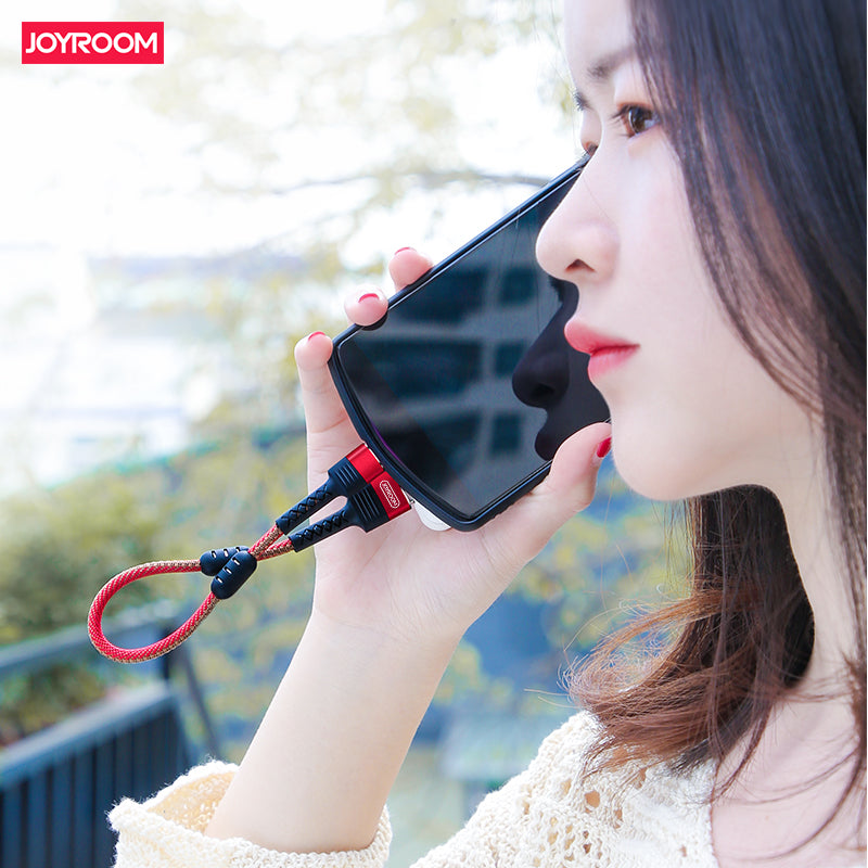 Joyroom Portable Series Magnetic Short Cable 15cm S-M372 Lightning - Red