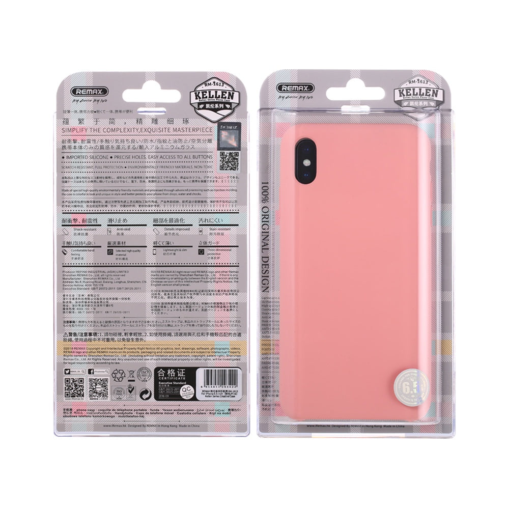 Remax Kellen Series Phone Case iPhone XS Max - Pink