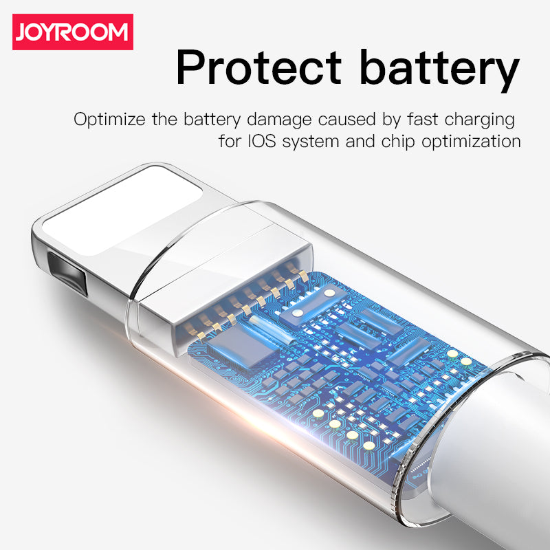 Joyroom Ben Series Lightning Data Cable JR-S113 25cm - White