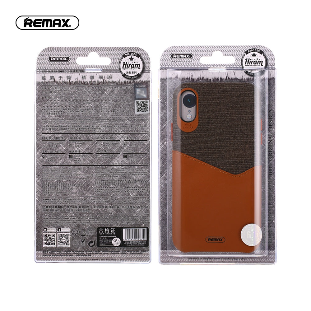 Remax Hiram Series Phone Case RM-1650 for iPhone XR - Brown