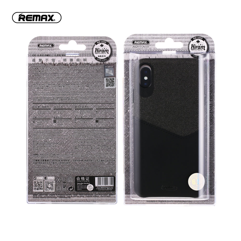 Remax Hiram Series Phone Case RM-1650¬¨‚Ä†for iPhone XS Max - Brown