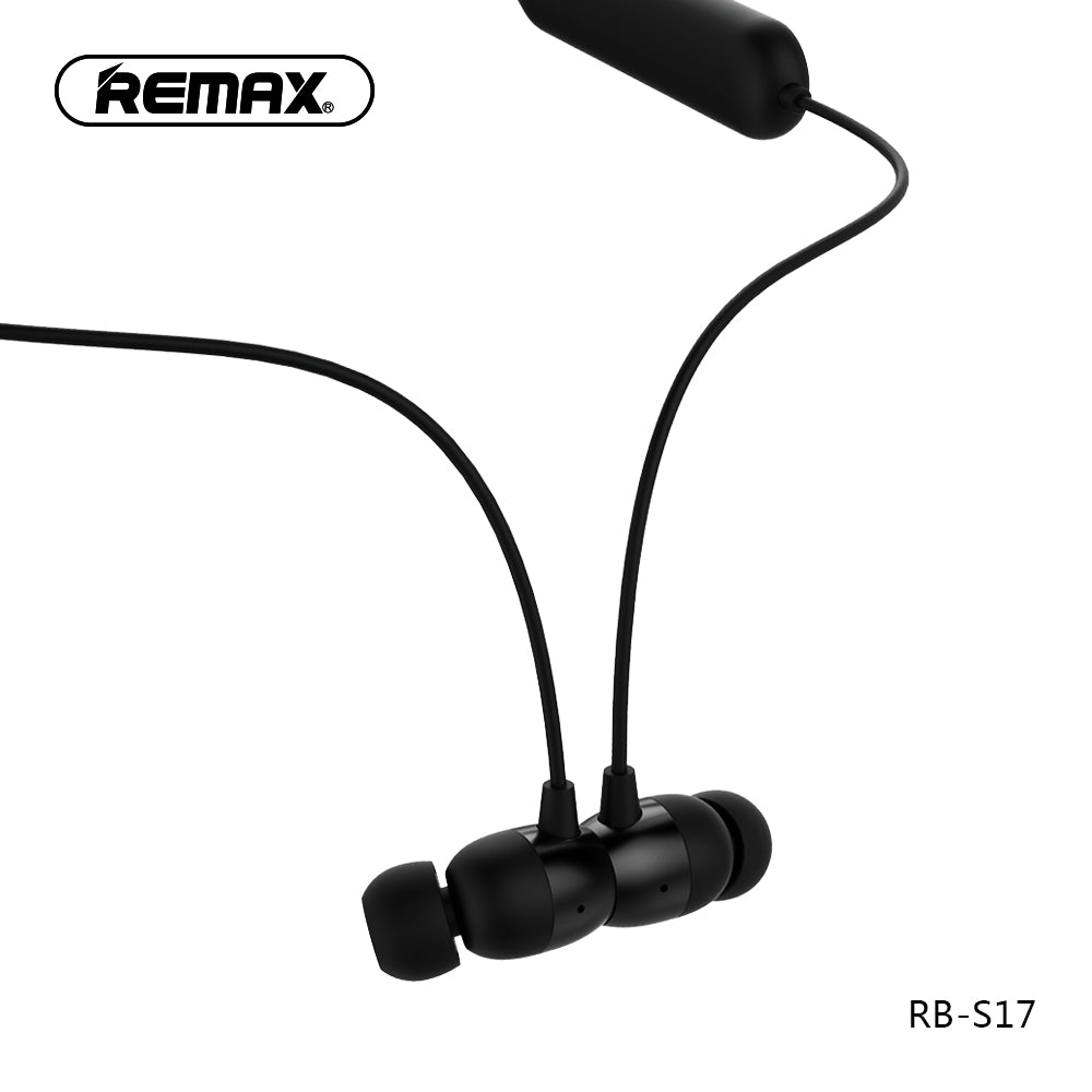 Remax Bluetooth Neckband Sports Headset RB-S17 - Black