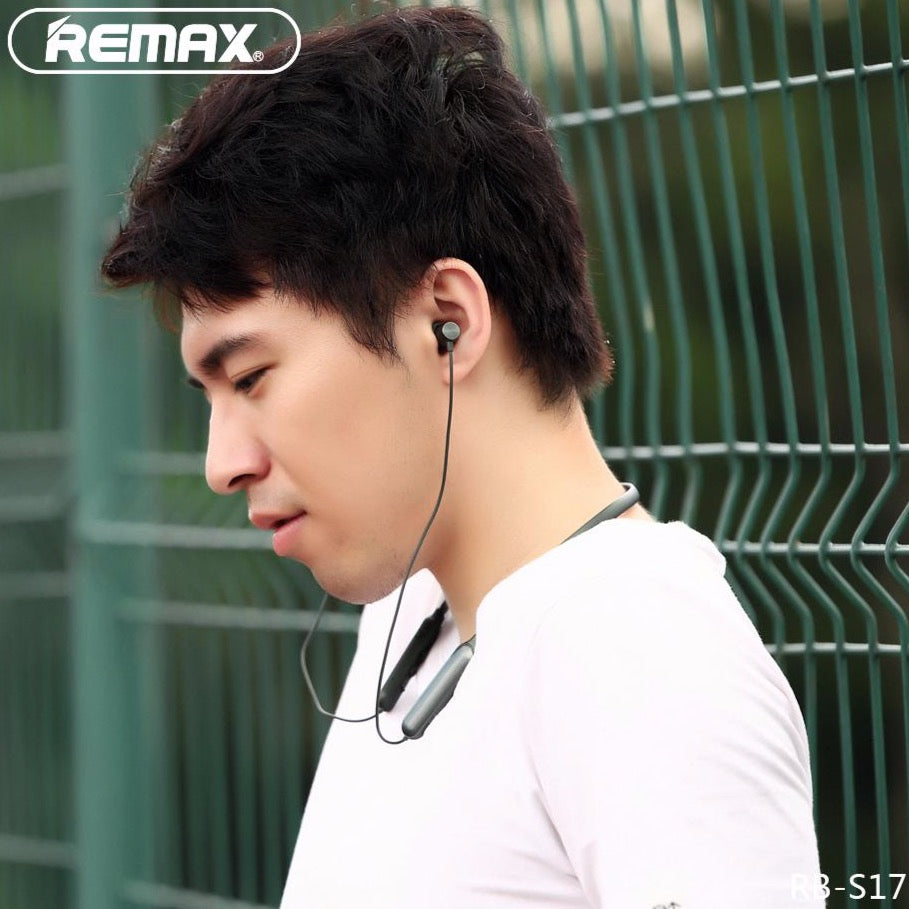 Remax Bluetooth Neckband Sports Headset RB-S17 - Gray