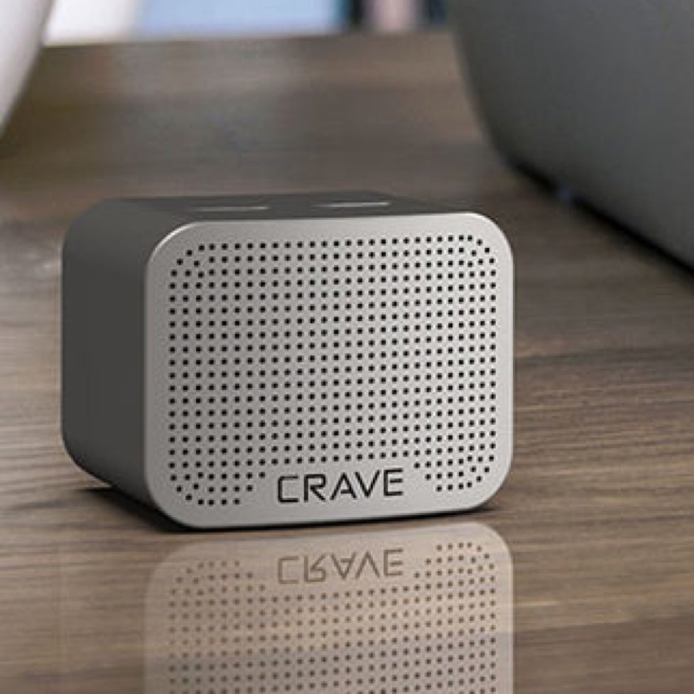 Crave Curve Mini 5W Bluetooth Speaker - Gray