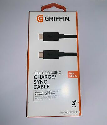 Griffin USB Type-C Cable for 3-foot - Black