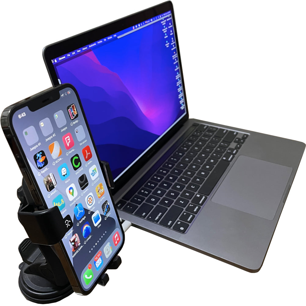 Navigators Holder with WP-U42 Wireless Fast Charger - Black