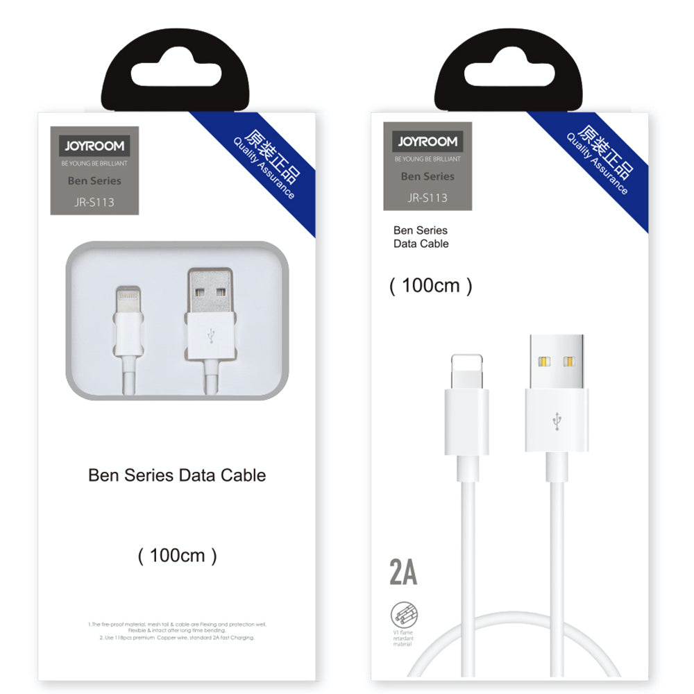Joyroom Ben Series Lightning Data Cable JR-S113 1M - White