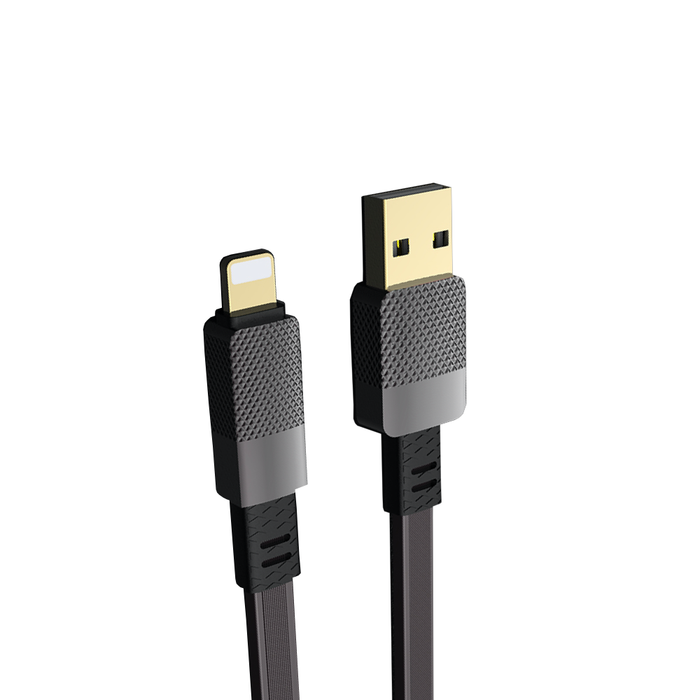 Joyroom Star Series Drawbench Flat Data Cable 1M S-M360 Lightning - Gray