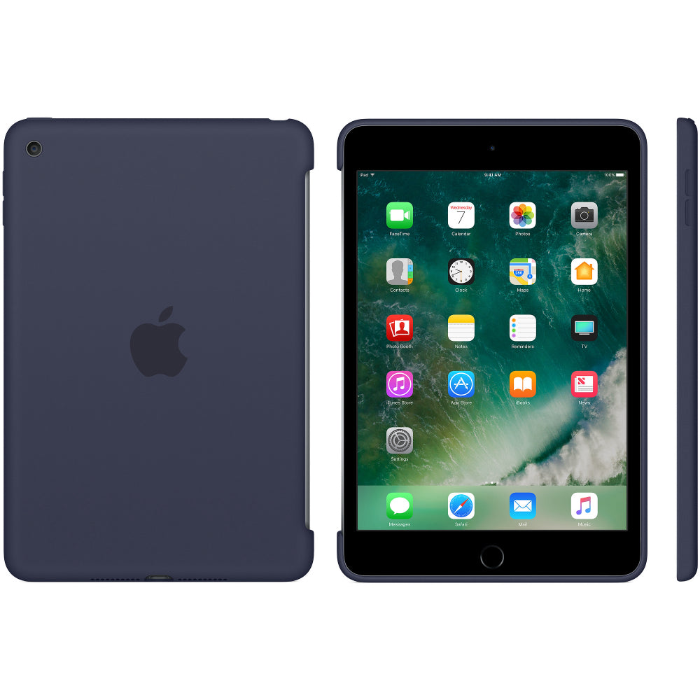Apple iPad mini 4 Silicone Case Midnight - Blue