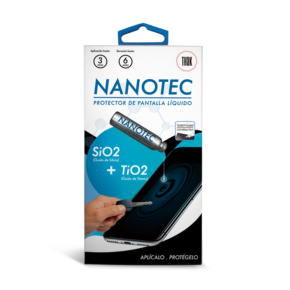 Thak Nanotec Protector de Pantalla Liquido - Transparent