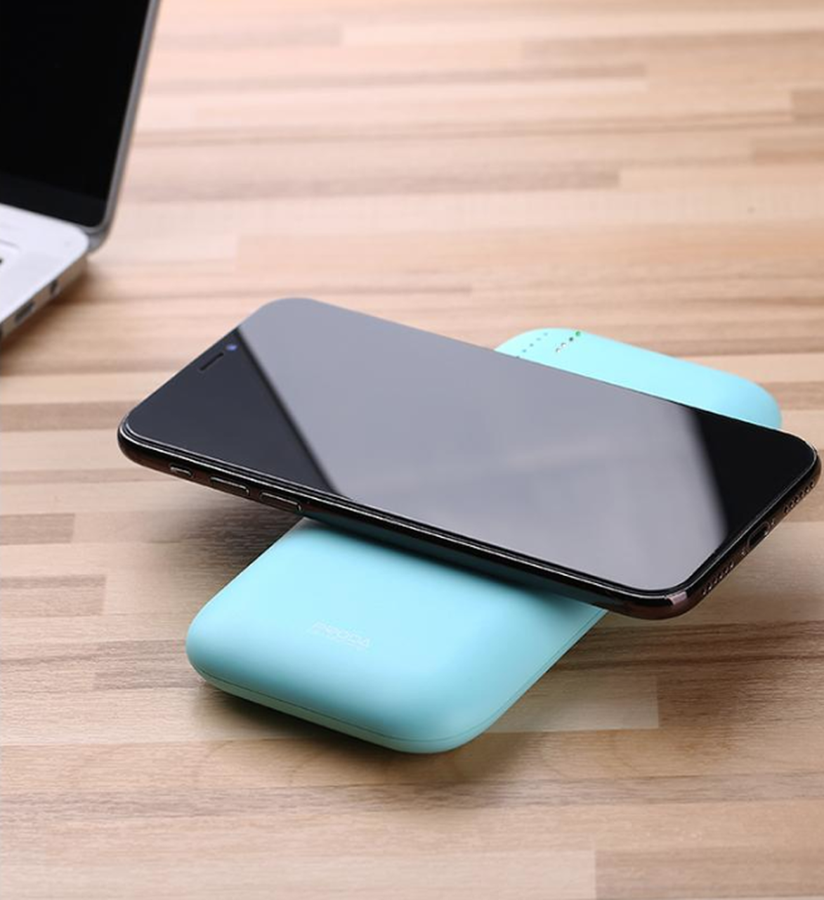 Proda Layter Wireless Charger Power Bank 10000 mAh PD-P06 - Blue