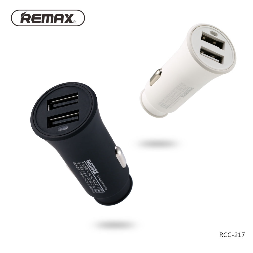 Remax Rocket Car Charger RCC-217 2.4A - Black