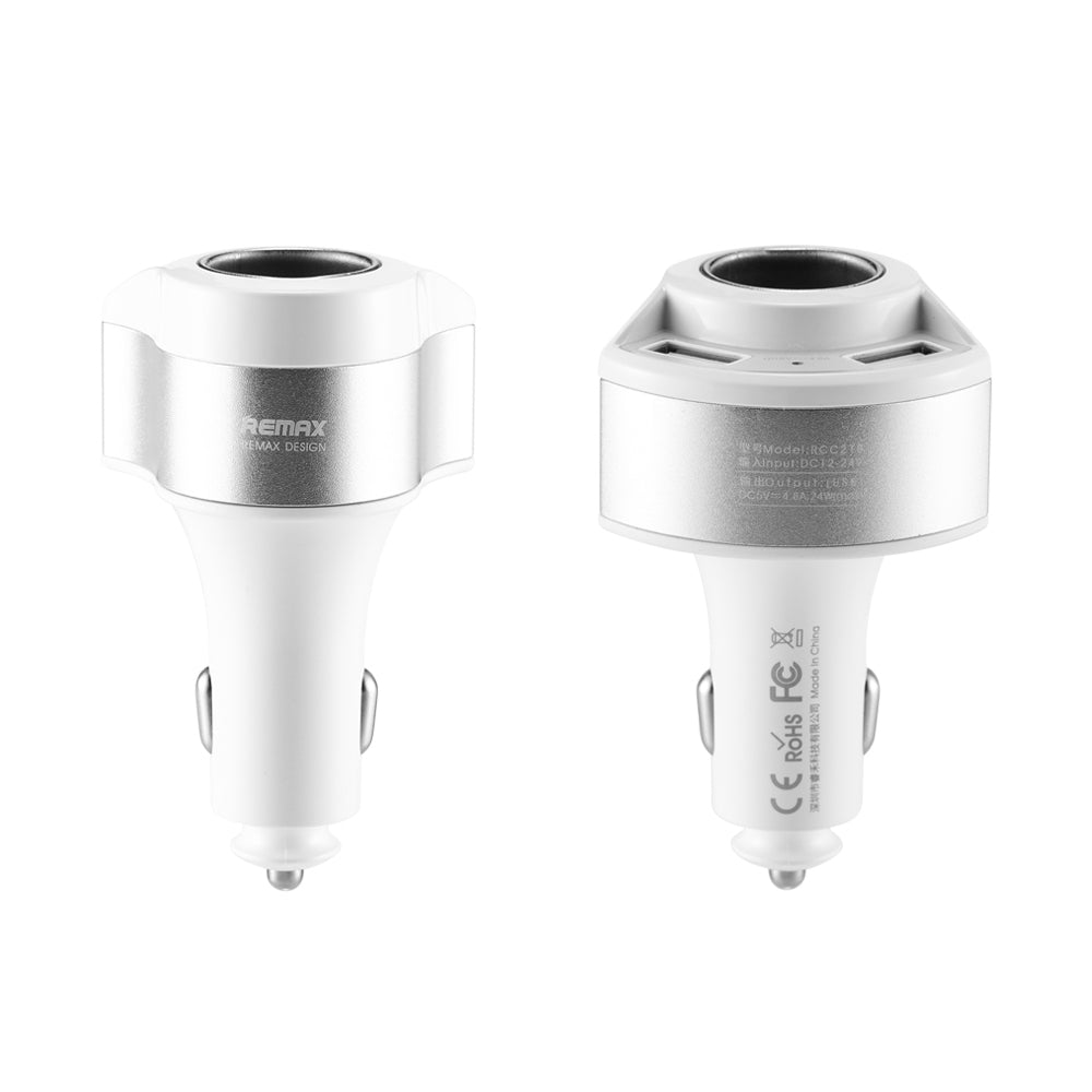Remax CAR CHARGER Journey Series RCC218 - White