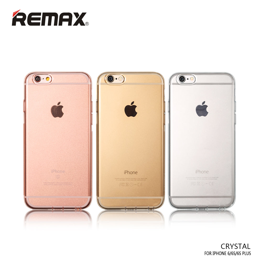 Remax Crystal TPU iPhone 6/6S Plus - Rose Gold