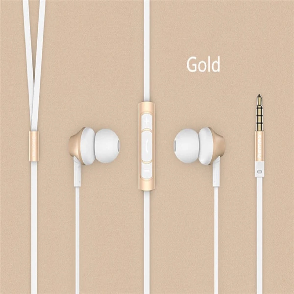 Remax Earphone RM-610D - Gold