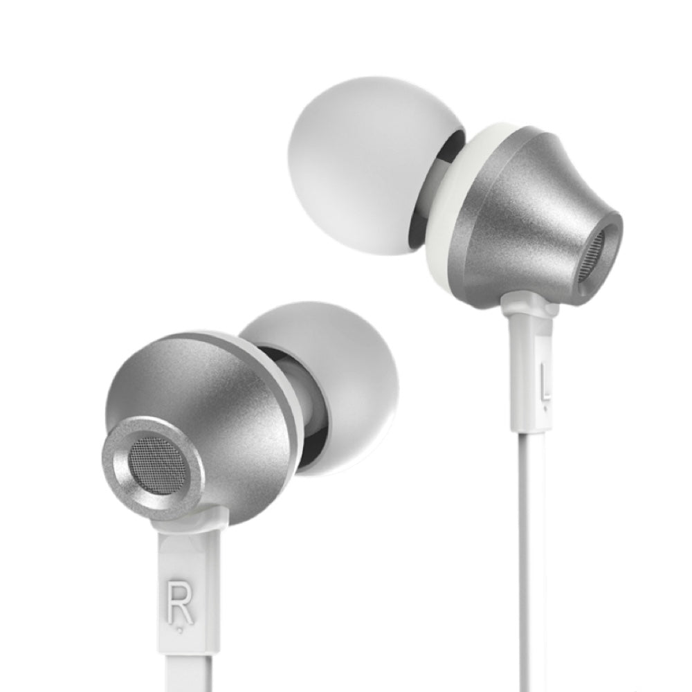 Remax Earphone RM-610D - Silver