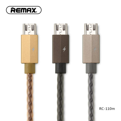 Remax Gefon Series Data Cable for Micro USB RC-110m - Silver