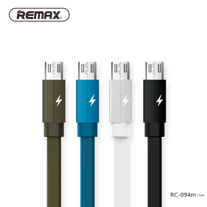 Remax Kerolla Data Cable USB to Micro USB RC-094m 1M - Blue