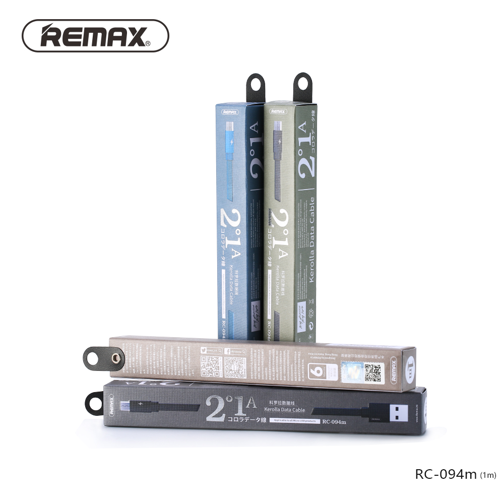 Remax Kerolla Data Cable USB to Micro USB RC-094m 1M - Black