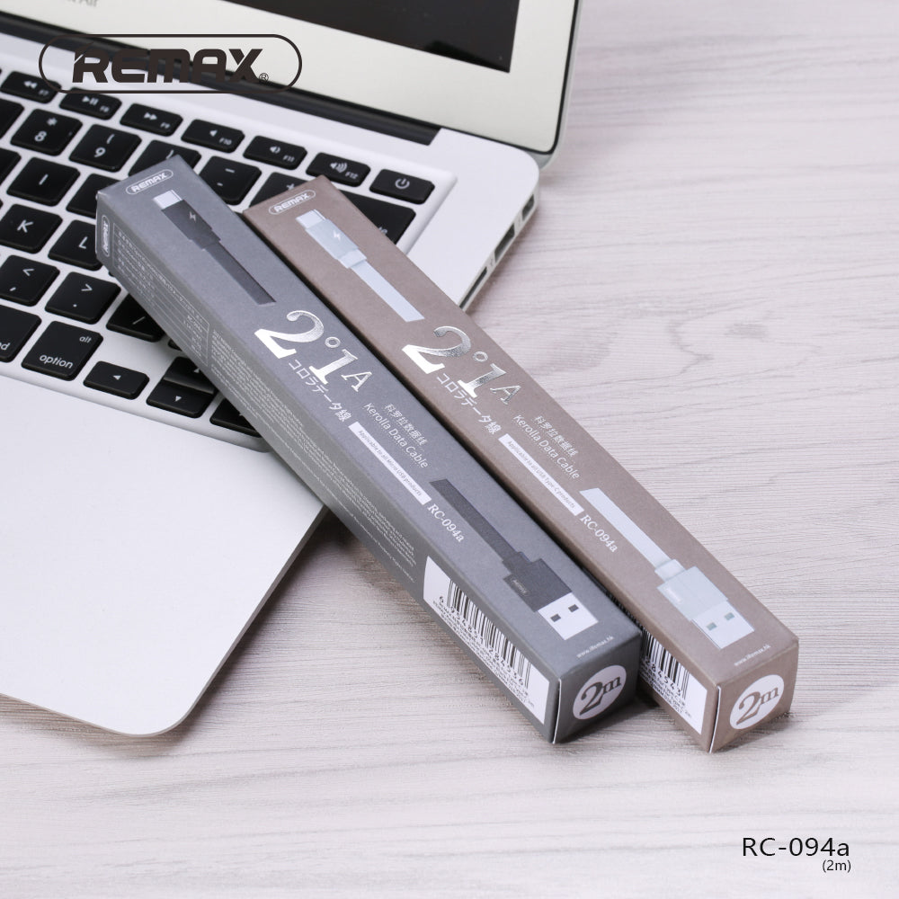 Remax Kerolla Data Cable USB to Type-C RC-094a 2M - Black