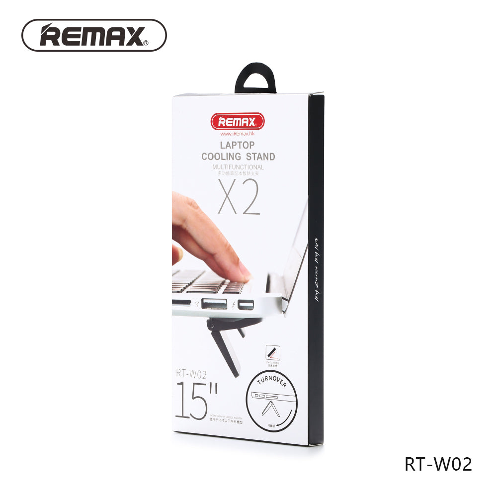 Remax Laptop Cooling Stand (each set 2pcs) RT-W02 - Black