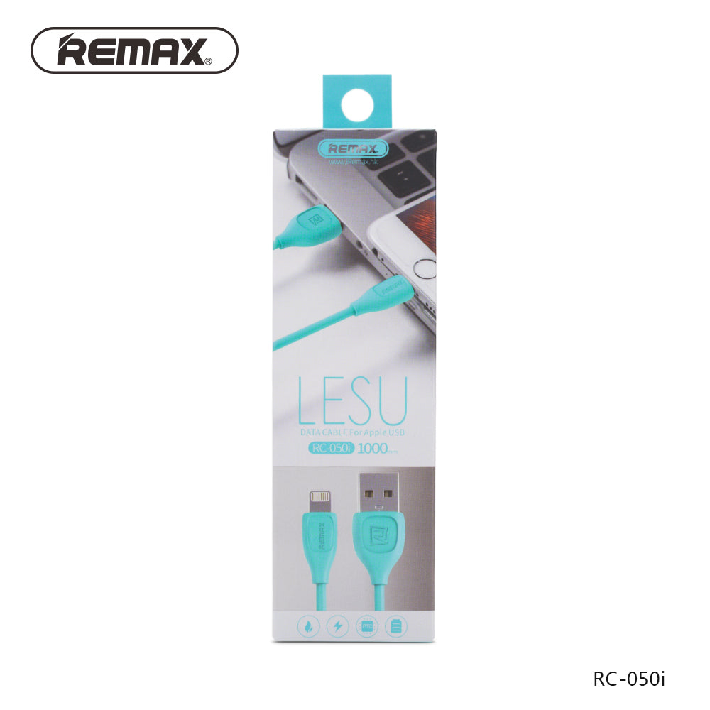 Remax Lesu Cable for Lightning RC-050i - Blue