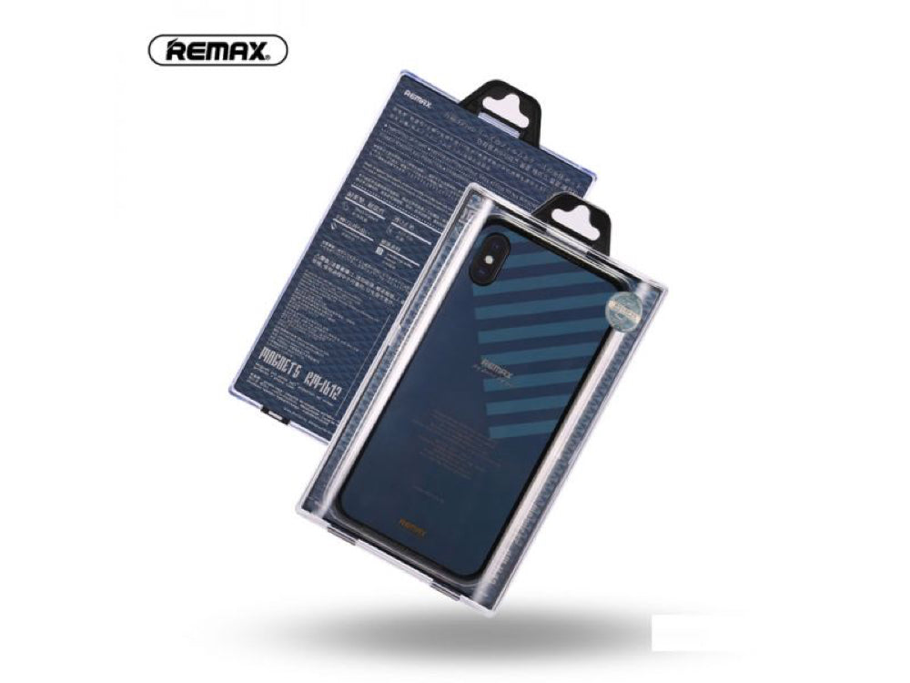 Remax Magnets Pro series 360° protection Set Screen Protector + phone Case RM-1672 for iPhone X/XS - Gray