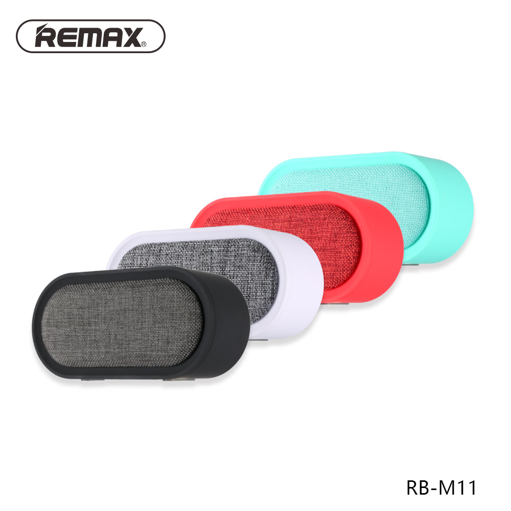 Remax RB-M11 Desktop Fabric Bluetooth Speaker - White