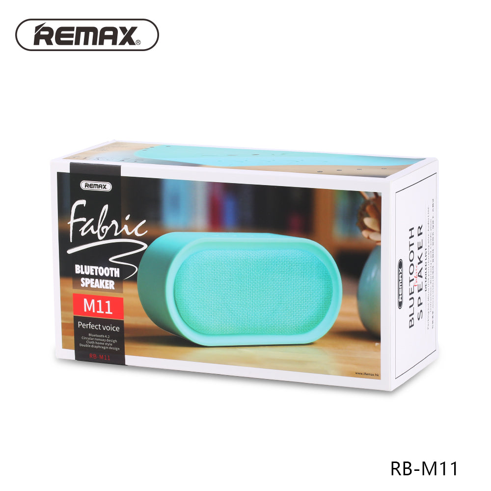 Remax RB-M11 Desktop Fabric Bluetooth Speaker - White