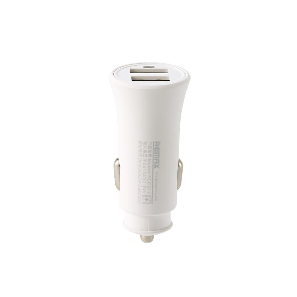 Remax Rocket Car Charger RCC-217 2.4A - White