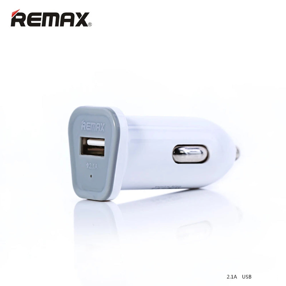 Remax Single USB 2.1 A Car Charger RCC101 - Black