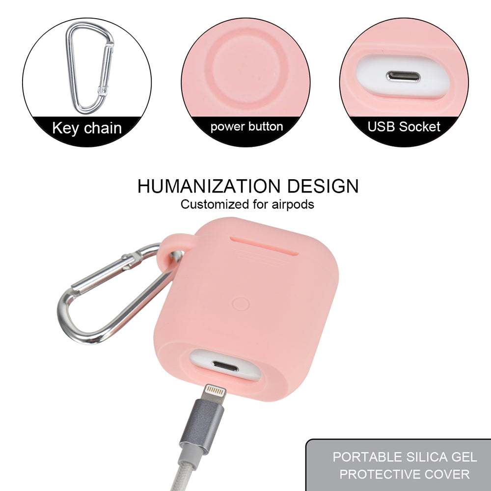 Vilo Case + Carabiner for Airpods - Pink