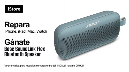 Repara tu dispositivo y gana un Bose SoundLink Flex Bluetooth Speaker