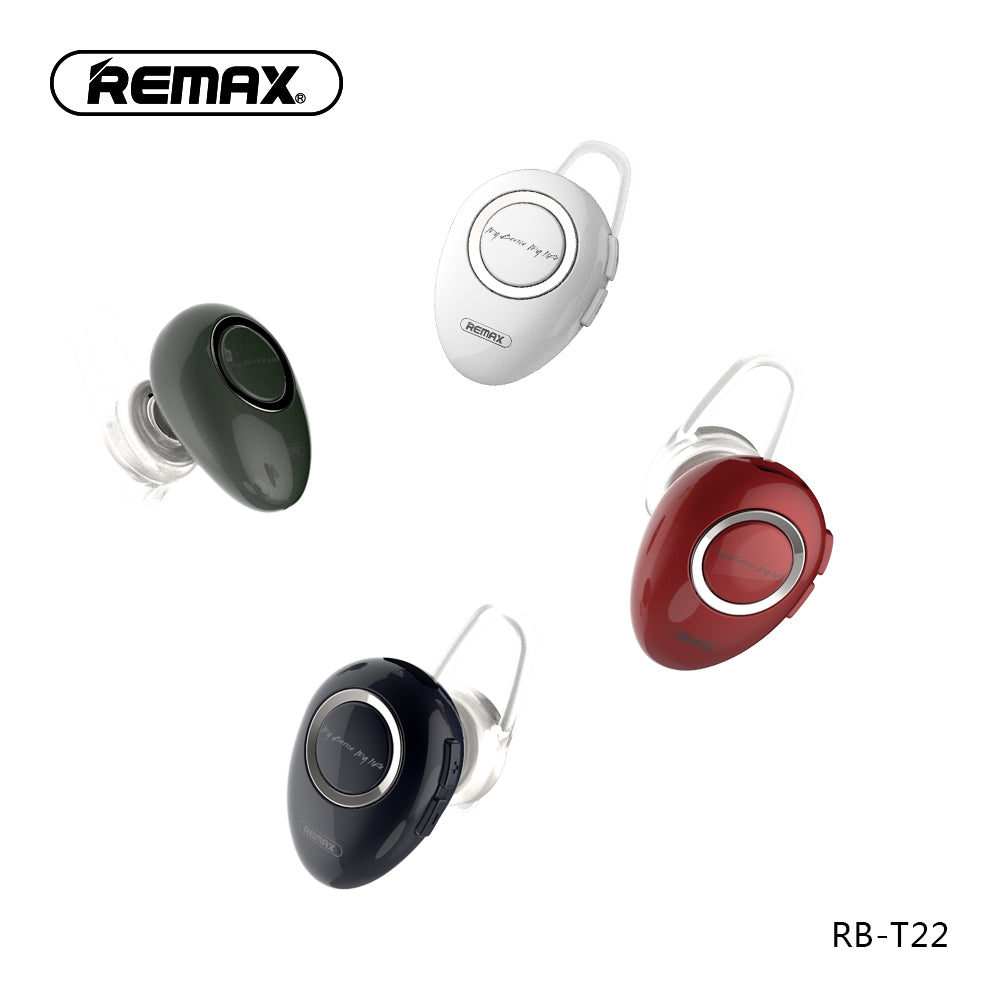 Remax HIFI Sound Quality Single Headset RB-T22 Dark - Green