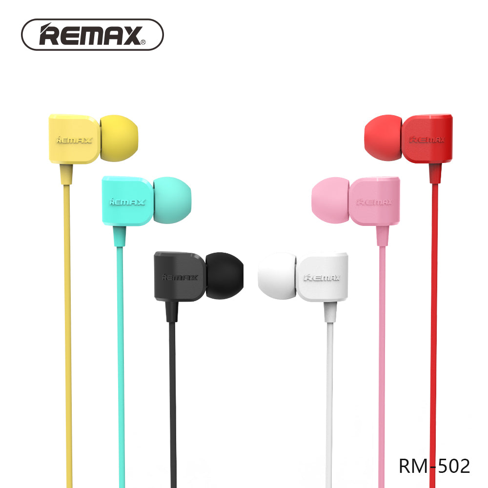 Remax Earphone RM-502 - Yellow