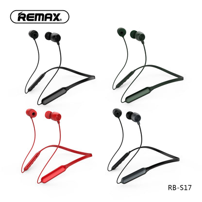 Remax Bluetooth Neckband Sports Headset RB-S17 - Red