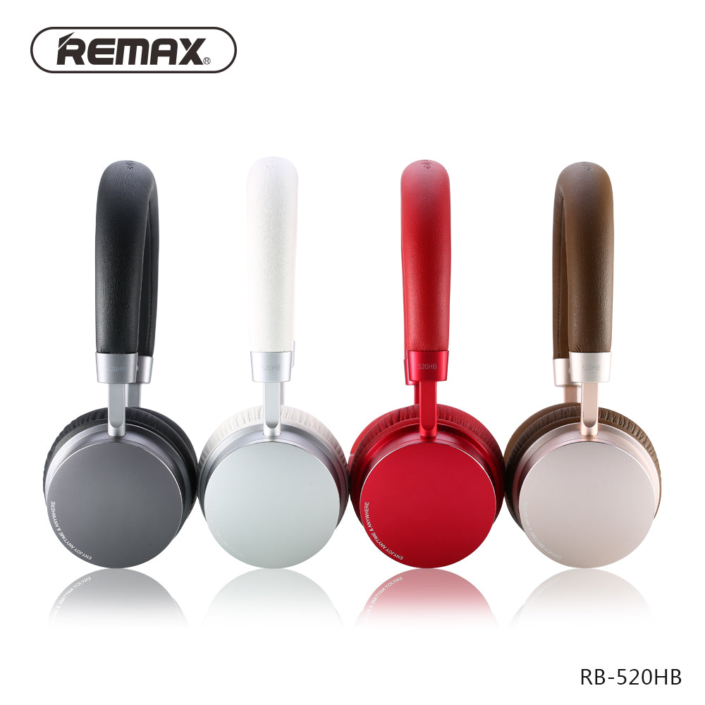 Remax Wearing Bluetooth Headset RB-520HB - Gray