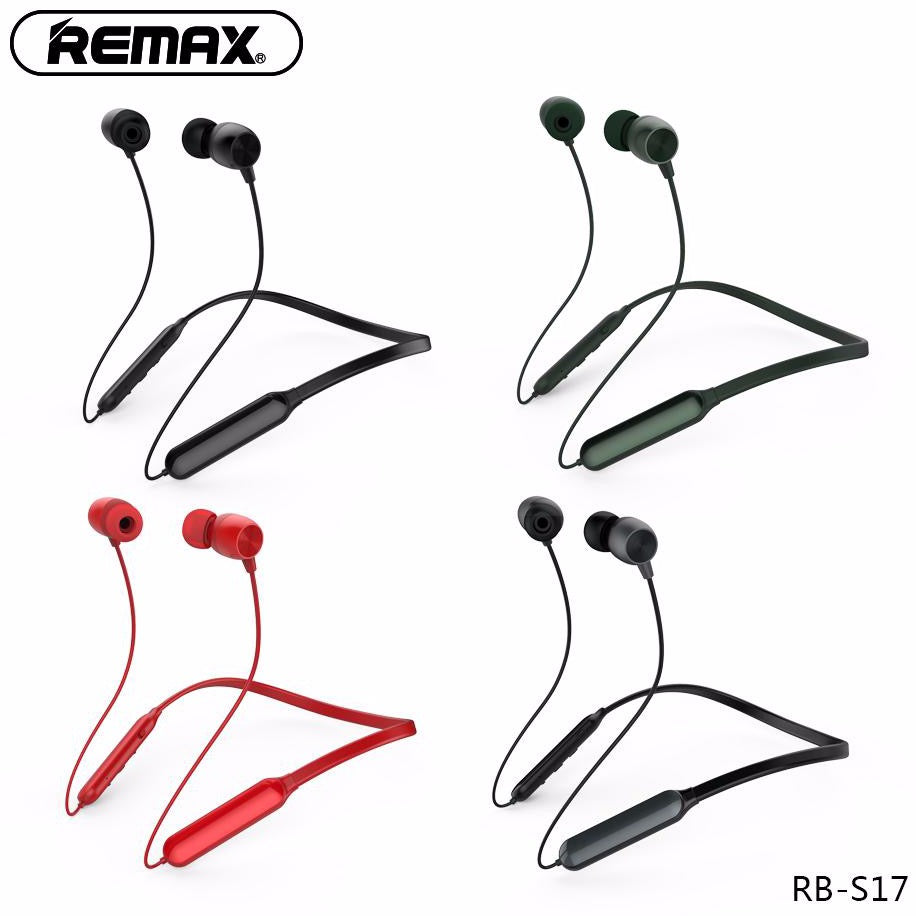Remax Bluetooth Neckband Sports Headset RB-S17 - Gray