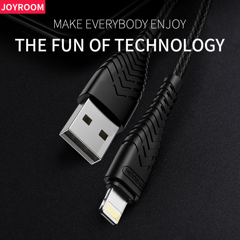 Joyroom Shadow Series Data Cable 1m S-M353 Lightning - Black