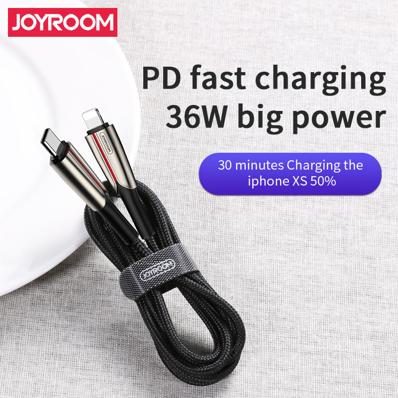 Joyroom Roma Series PD fast charging Cable 1.2M S-M417 1.2M - Red