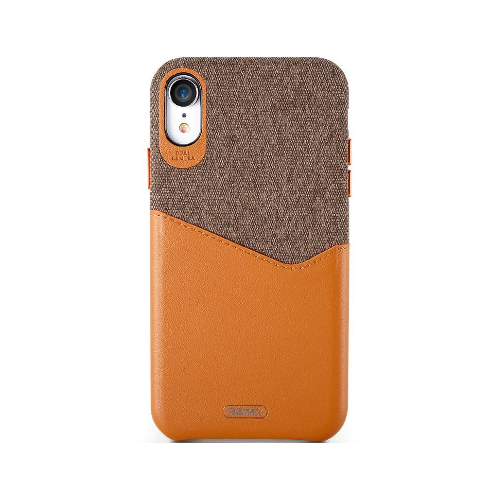 Remax Hiram Series Phone Case RM-1650 for iPhone XR - Brown