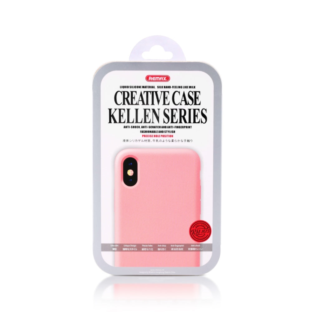 Remax Kellen Series Phone Case for iPhone X - Pink