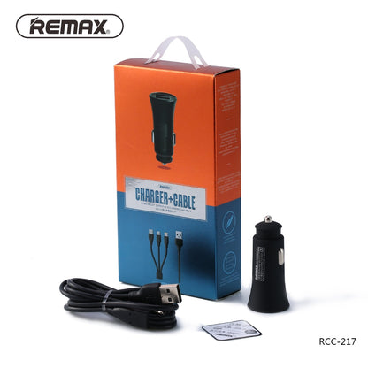 Remax Rocket Car Charger RCC-217 2.4A - White