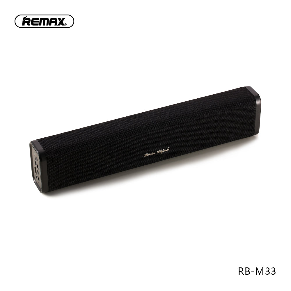Remax Fabric Series Wireless Speaker RB-M33 - Black