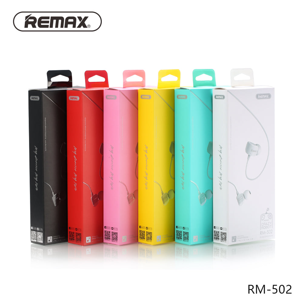 Remax Earphone RM-502 - Yellow