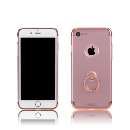 Remax Lock Creative Case for iPhone 7 with Ring - Rose Gold