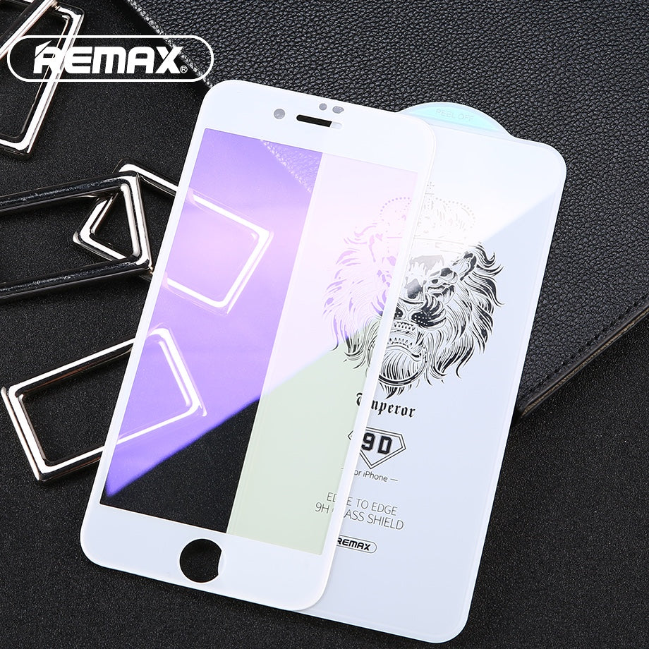 Remax Emperor Series 9D Anti Blue-ray Tempered Glass GL-32 iPhone 7/8 - White