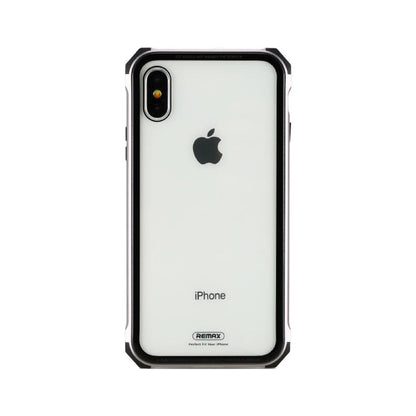 Remax Kooble Servrs Metal&Glass Case RM-1658 for iPhone X - Gray