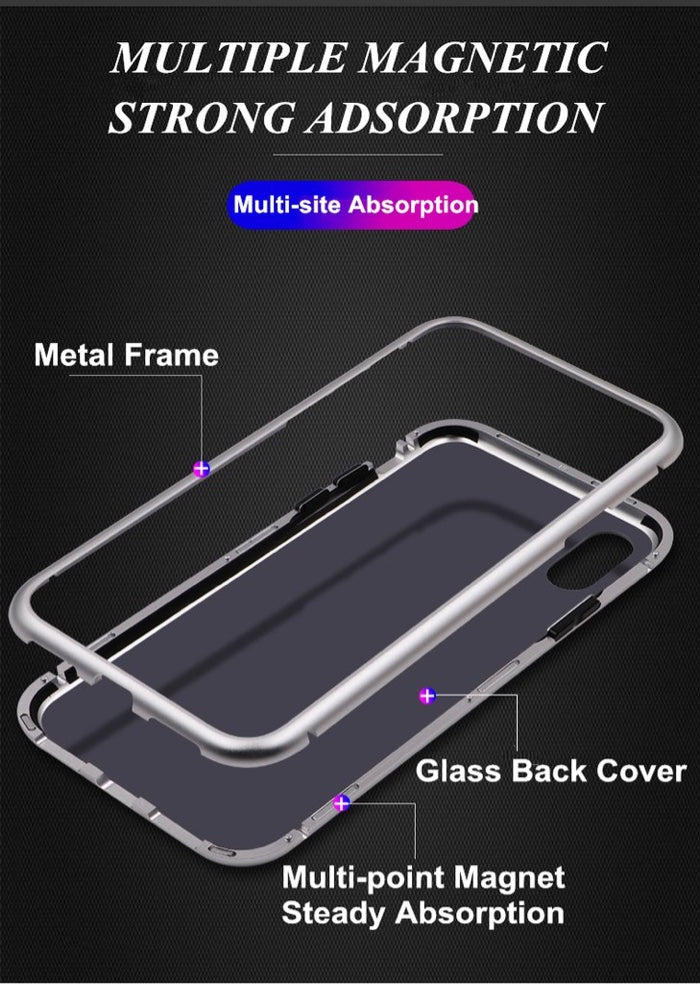 Remax Magneto Series Phone Case RM-1663 iPhone X - Silver